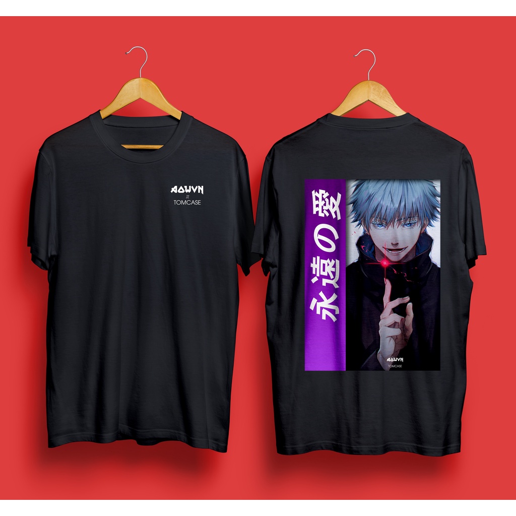 Áo phông, áo thun anime hình Satoru Gojo ngắn tay AowVN - Mã A Jujutsu Kaisen Unisex