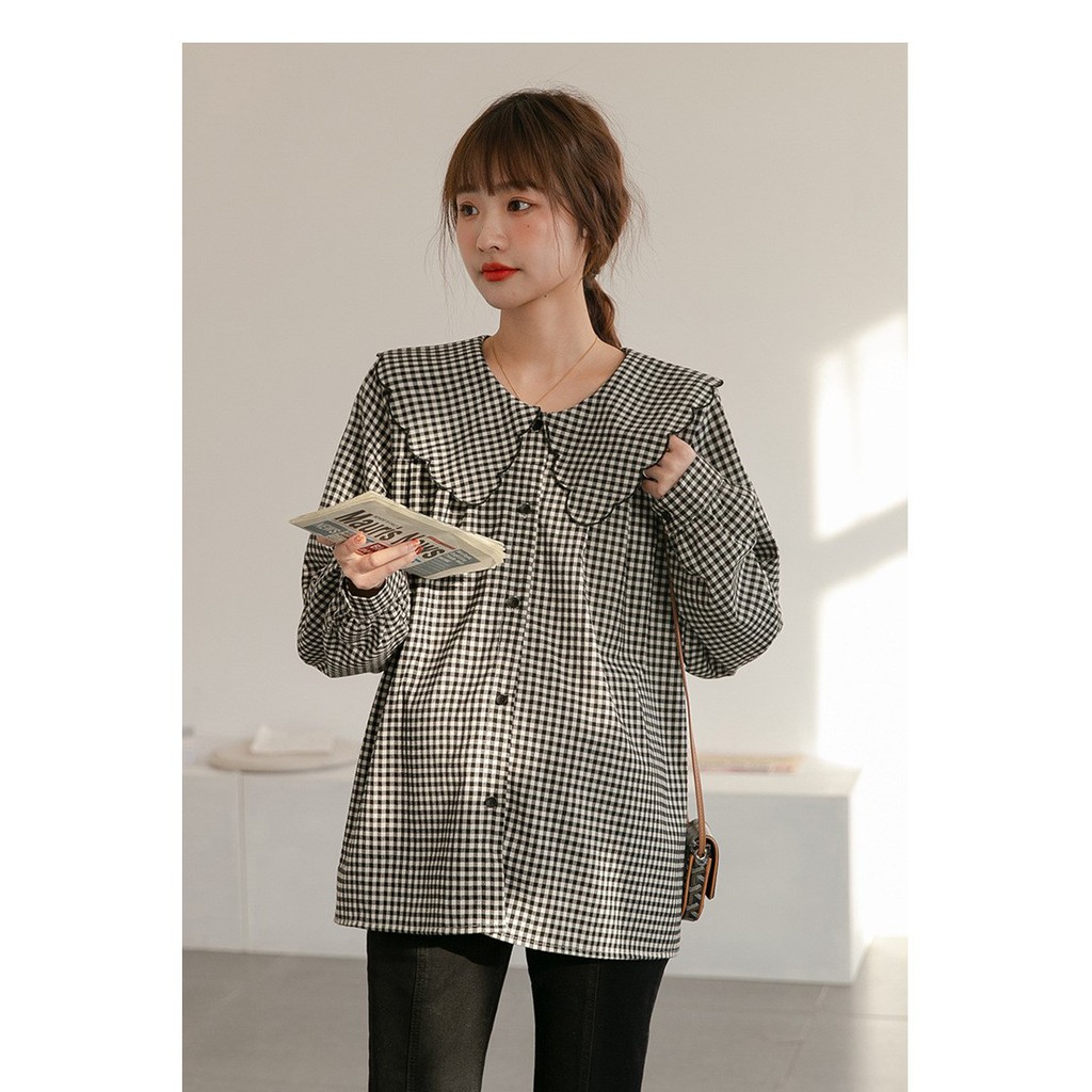 Áo Bầu Xinh Sơ Mi Bầu Xinh AB233