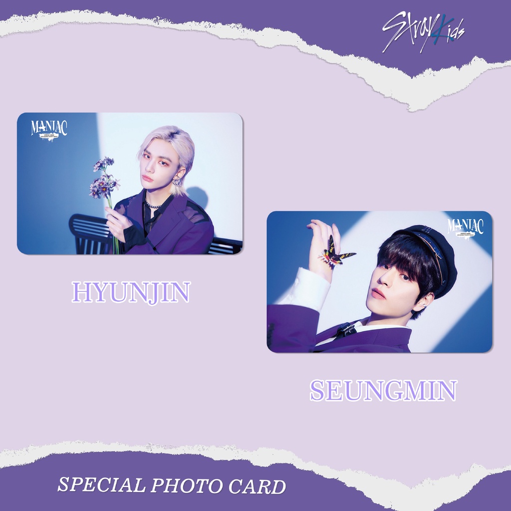 StrayKids Album MANIAC Concept Photo Stray Kids Official Card