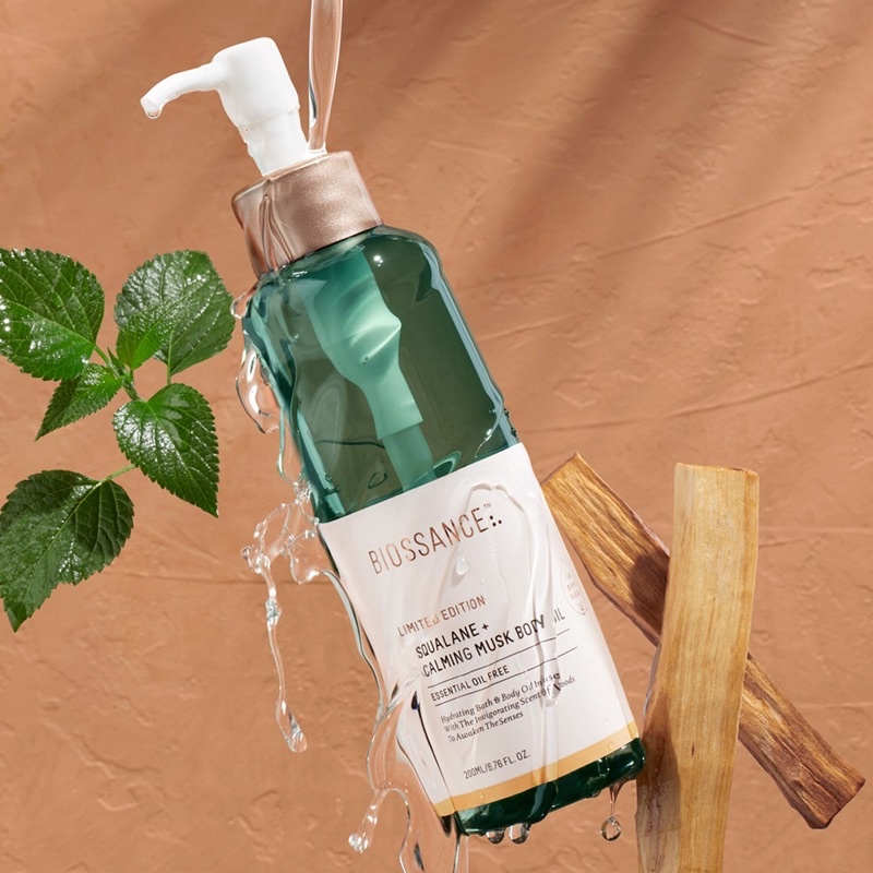 Dầu dưỡng ẩm cơ thể Biossance Squalane + Calming Musk Body Oil | BigBuy360 - bigbuy360.vn