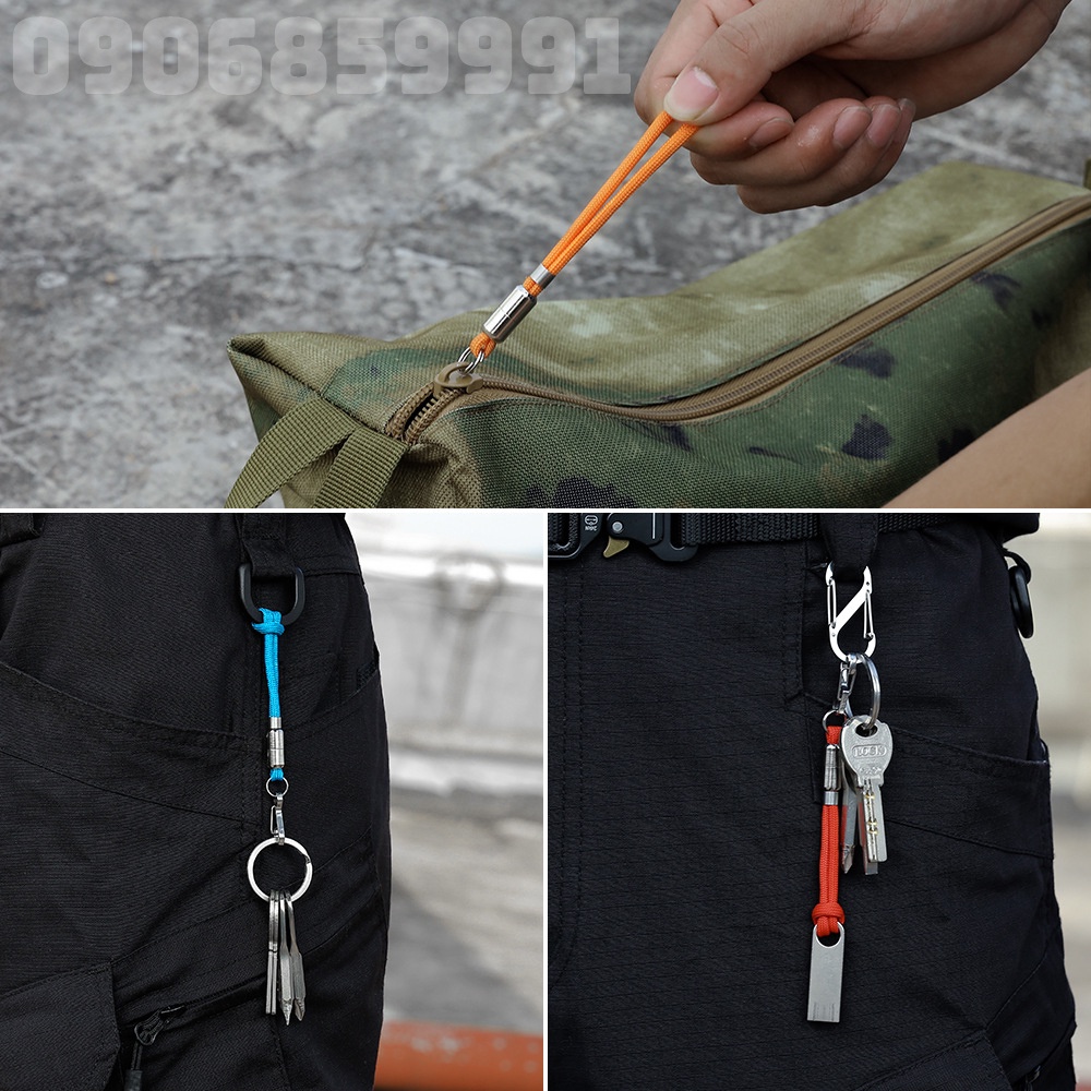 Dây đeo móc khóa,dây treo phụ kiện dã ngoại EDC