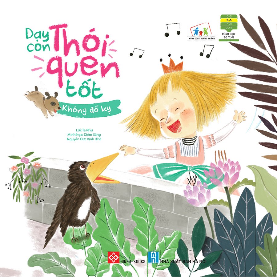 Sách: Dạy con thói quen tốt - Không đố kỵ
