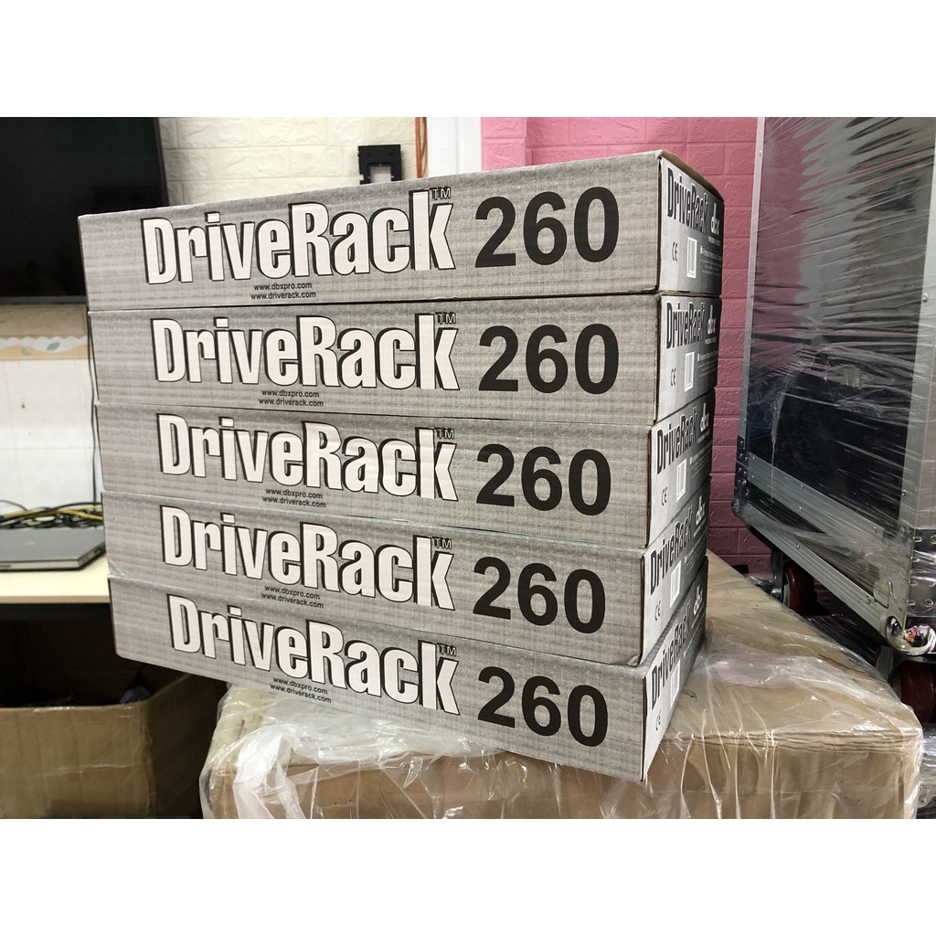 Driverack DBX PA260 A Cao Cấp Bộ Xử Lý Tín Hiệu âm Thanh 2 IN 6 OUT Controller Chuyên Nghiệp Cho Dàn Âm Thanh