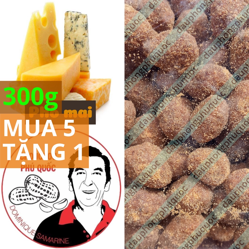 🧀 Đậu phộng phủ phô mai CHOUCHOU PHÚ QUỐC ÔNG TÂY - hũ 300g