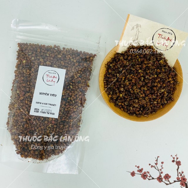 Xuyên Tiêu Đỏ 100g (Cay,Thơm)