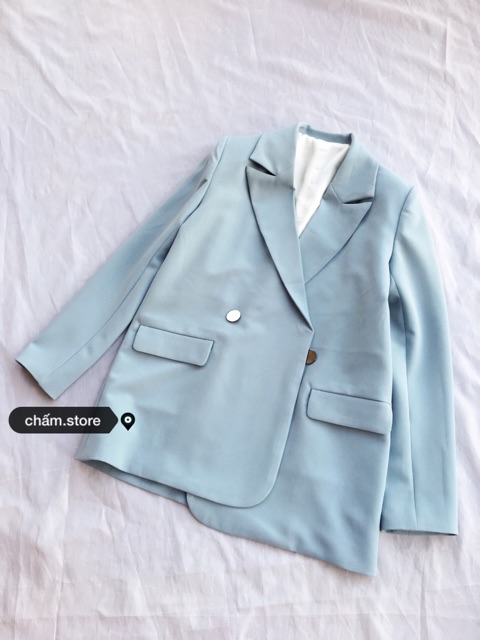 Blazer-áo vest (designedbyChấm)-Chấm tạm dừng làm các mẫu cần thùa khuyết