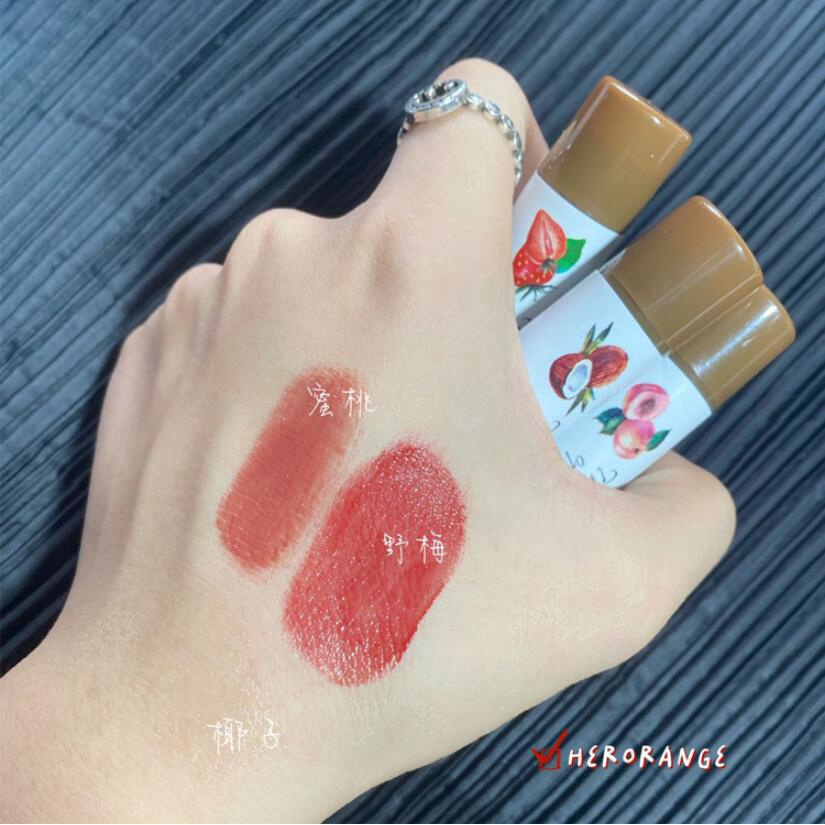 ✨Set 3 Son Dưỡng Môi Không Màu Dưỡng Ẩm Chống Nước Có Thể Thay Đổi Màu Sắc Hiệu HERORANGE