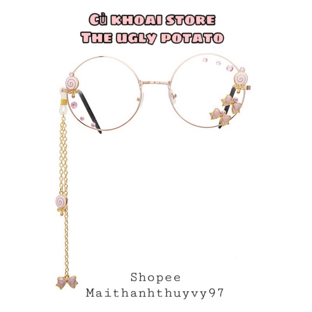 Kính Lolita nơ - Kính Lolita hoa