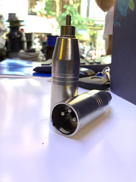 jack chuyển canon XLR sang AV hoa sen(đơn giá 1 chiếc)