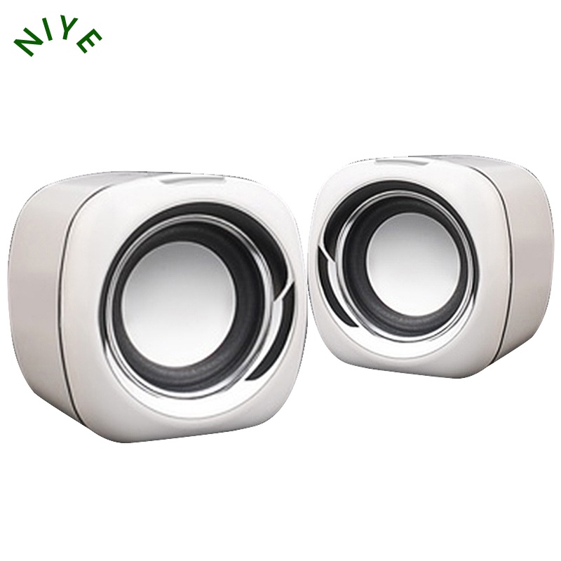 Mini USB Đa phương tiện Loa nhỏ Máy tính Loa âm thanh Máy tính xách tay Loa có giắc cắm 3,5 mm