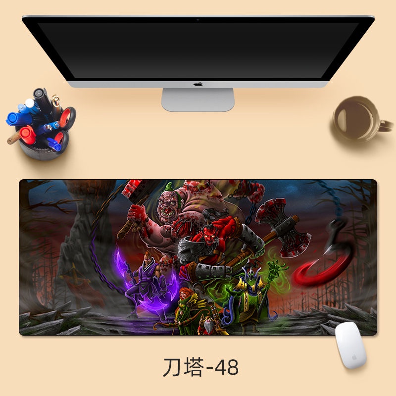 Miếng Lót Chuột Và Bàn Phím Họa Tiết Dota Dota 2 Độc Đáo