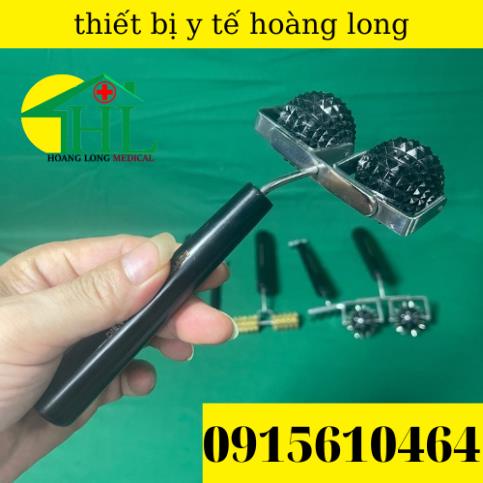 Cây Lăn Cầu Gai Đôi Lớn Mát Xa - Dụng Cụ Diện Chẩn