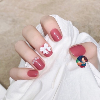 Set nailbox 10 móng ( gắn nơ, vẽ, đính ngọc)