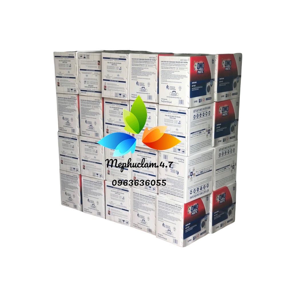 Bột giặt Omo chuyên dụng gói lớn 9kg siêu tiết kiệm cho khách sạn, nhà hàng, tiệm giặt là, bệnh viện, trường học...