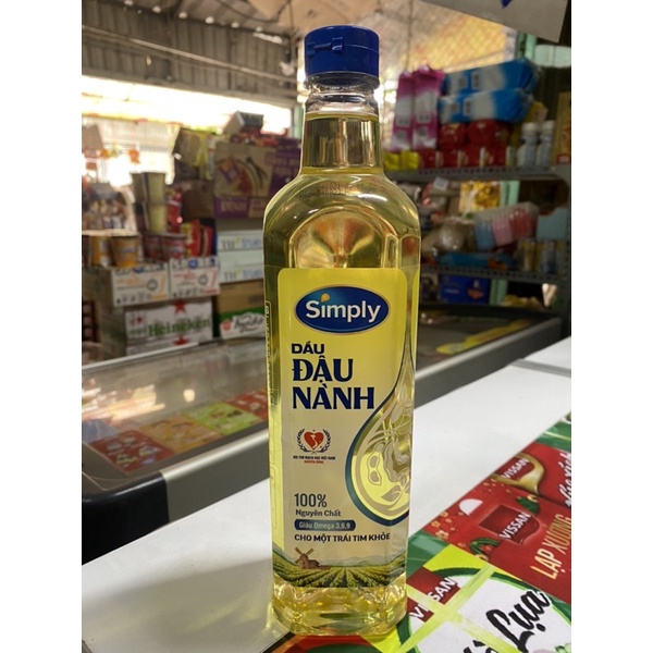 Dầu Ăn Đậu Nành Simfly 1L