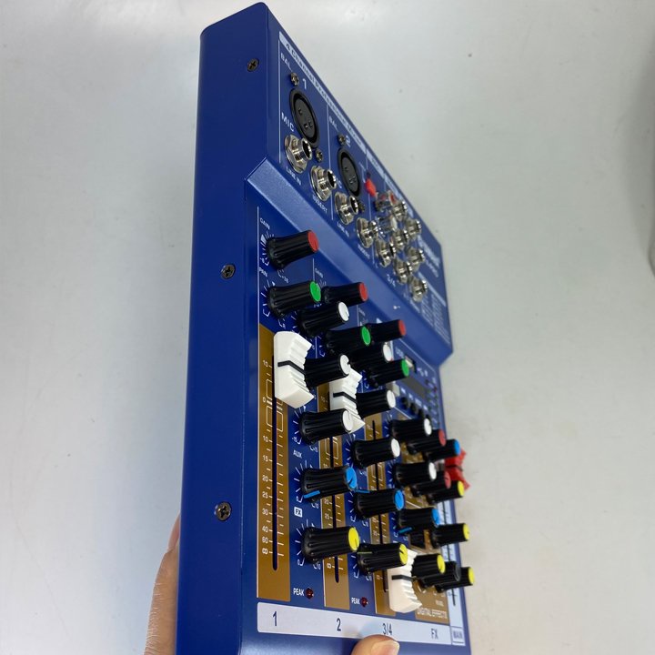 Bộ trộn âm thanh Mixer F4, Mixer Yamaha F4 Pro 16 vang số chuyên nghiệp, có Bluetooth có chân USB Smarttnt.