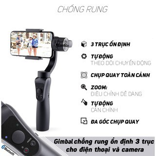 [ hàng chuẩn ] Thiết Bị Chống Rung Khi Quay Phim Chụp Ảnh. Gimbal ZHIYUN SMOOTH Q 3-AXIS STABILIZATION bảo hành 12 tháng