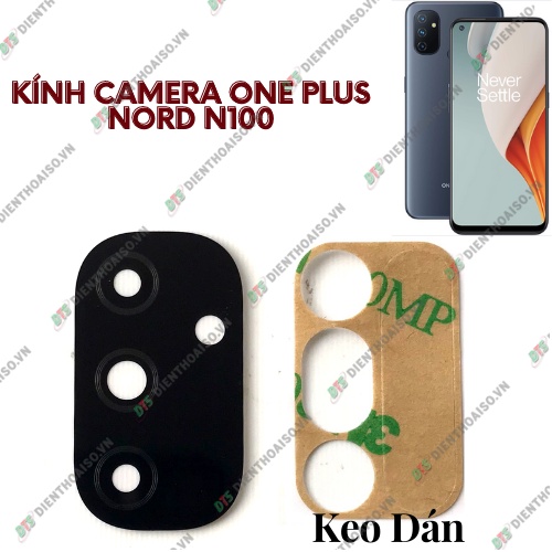 Mặt kính camera oneplus nord 100 có sẵn keo dán