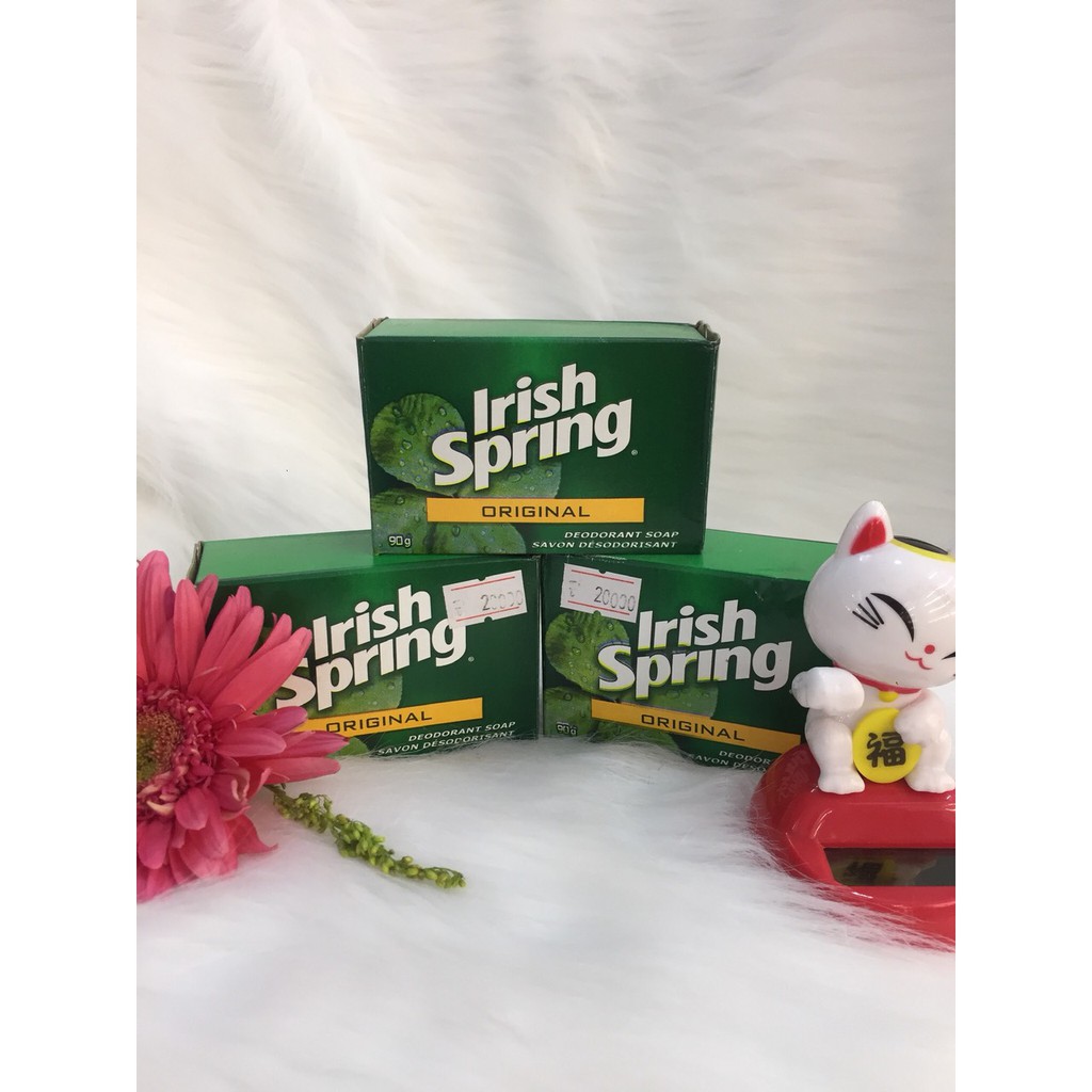 XÀ BÔNG CỤC IRISH SPRING ORIGINAL  MỸ 104.8g