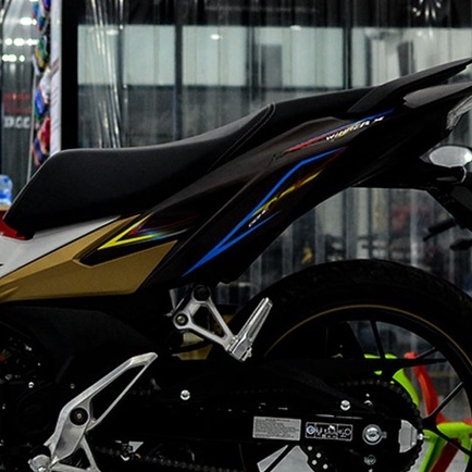 Tem Trùm Winner X Xanh Vàng Đen Nổi bật - Decal Nhám