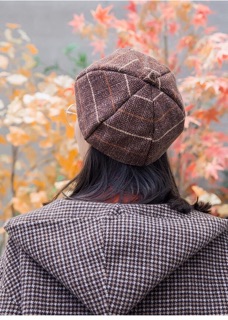 Mũ nồi beret caro