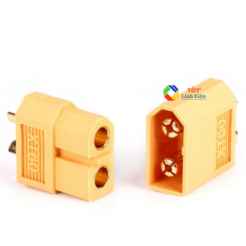 XT60 đực cái - xt60 giắc nối điện chất liệu cao cấp