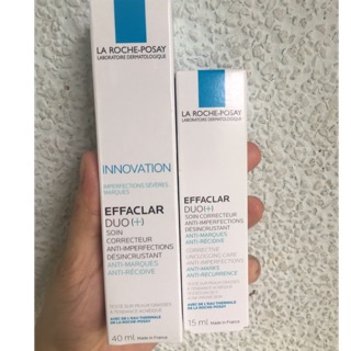 Kem giảm mụn La Roche Posay Effaclar DUO+
