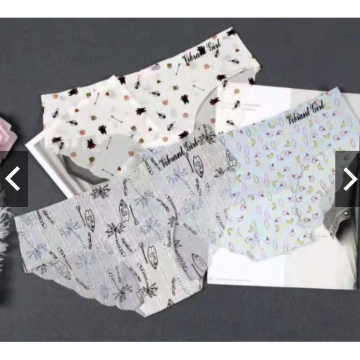 Mới*Quần lót đúc su không đường may xinh xắn(015