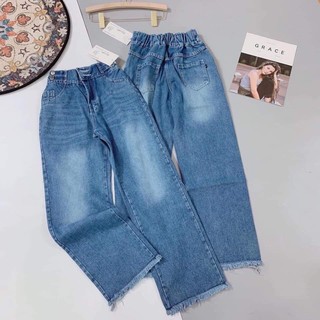 Quần jean nữ dáng suông jean baggy nữ hàng hot