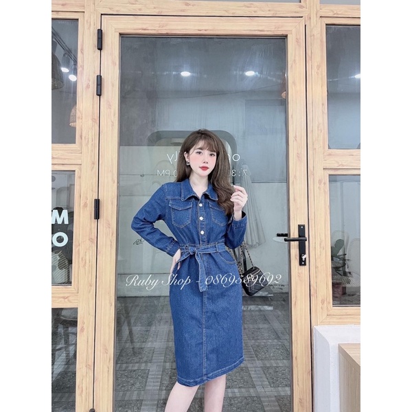 VÁY JEAN TAY DÀI QUẢNG CHÂU