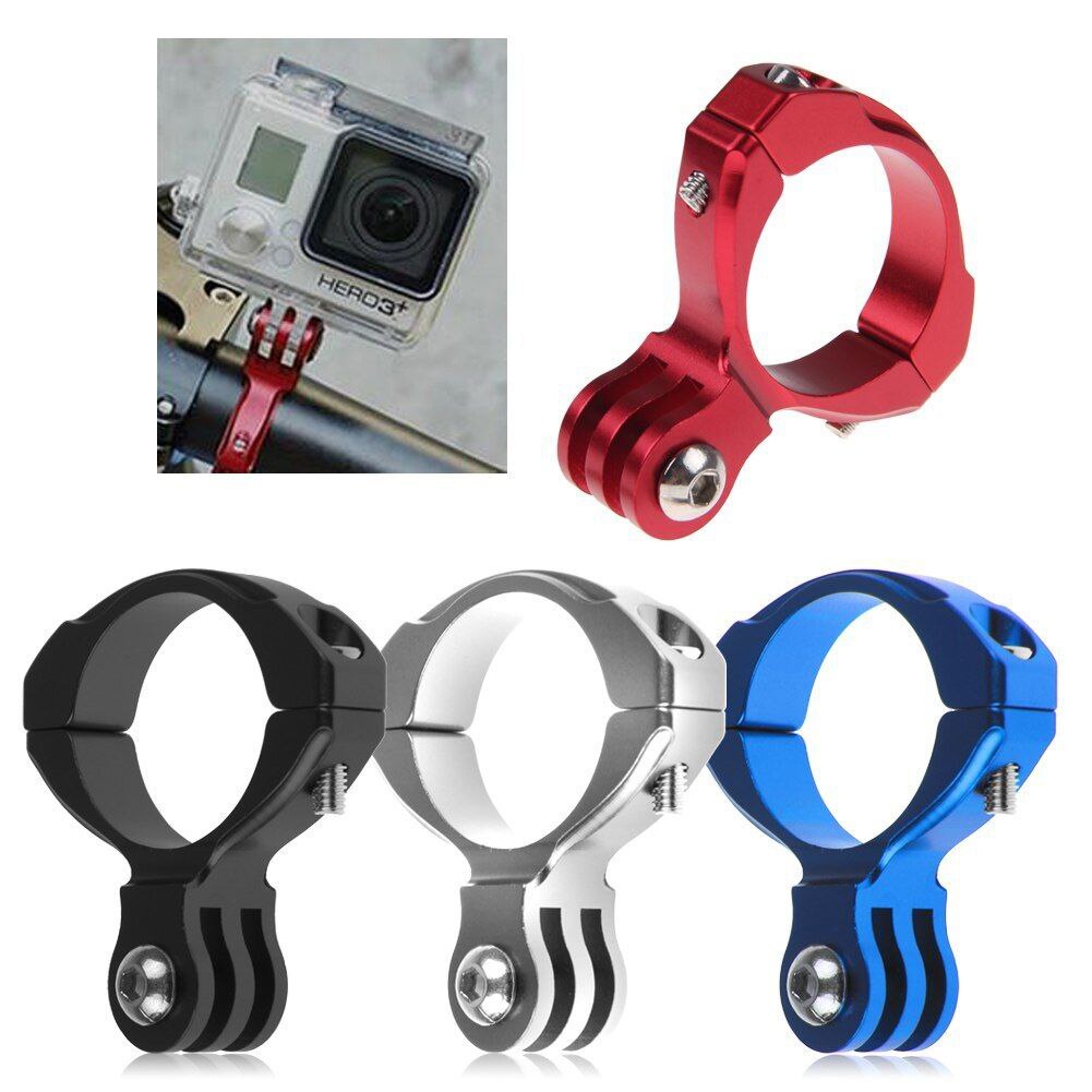 Giá Đỡ Nhôm Kẹp Camera Hành Trình Gopro Hero 1 / 2 / 3 / 3 + Gắn Ghi Đông Xe Đạp / Xe Máy
