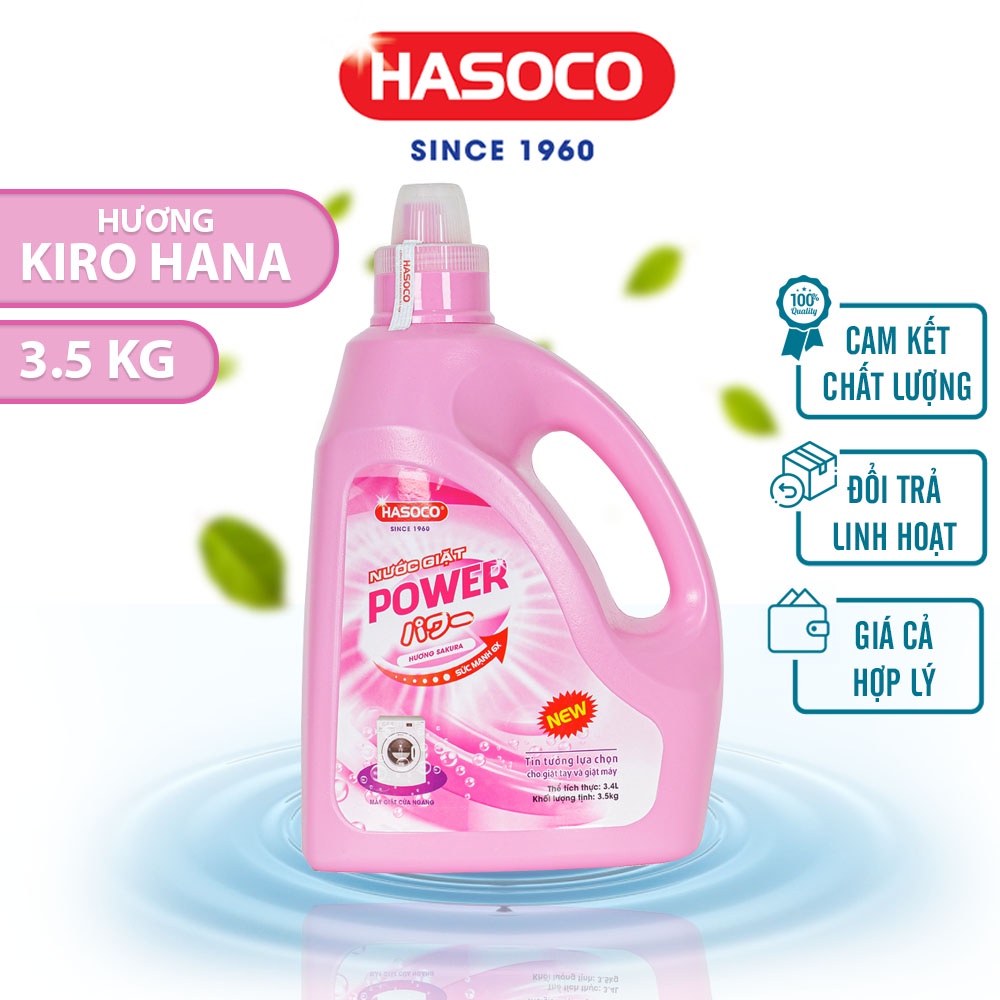 Nước Giặt Power Cửa Trước Hương Sakura 3,5kg