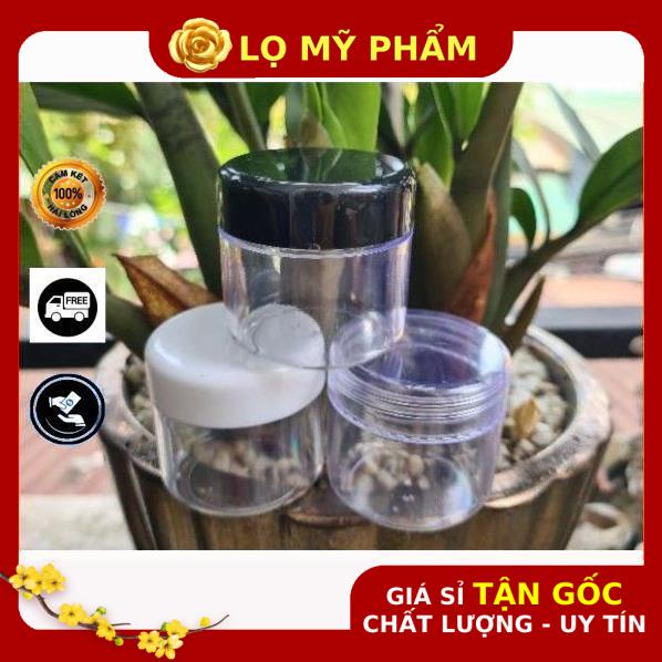 Hủ Đựng Kem ❤ GIÁ TỐT NHẤT ❤ [10sp] Hủ kem nhựa trong 30g đựng mỹ phẩm, chiết kem , phụ kiện du lịch
