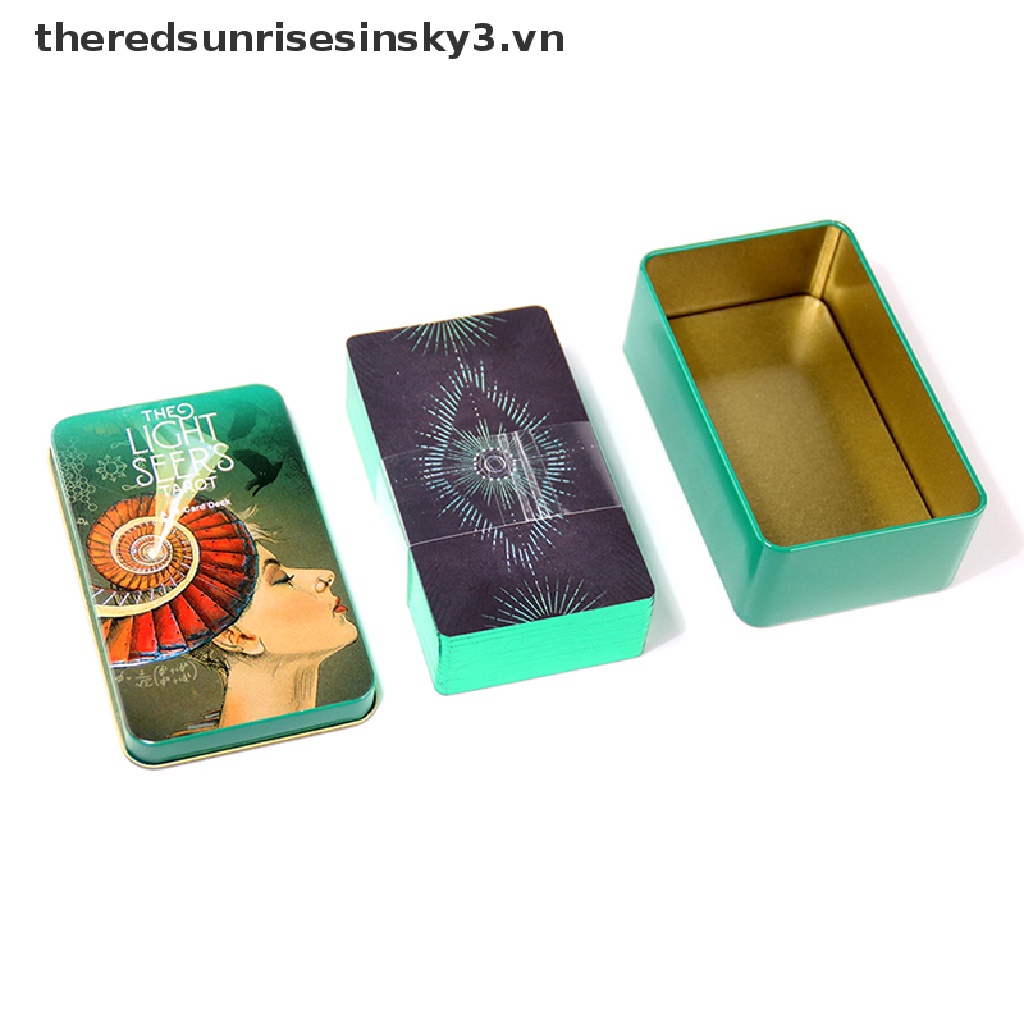 Bộ Bài Tarot Kèm Hộp Thiếc Chuyên Dụng Chất Lượng Cao