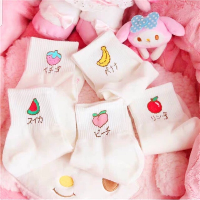 Tất hoa quả cao cổ