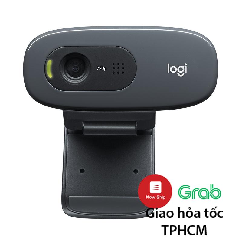 Webcam Logitech C270 HD micro khử tiếng ồn, nghe gọi video học trực tuyến livestream