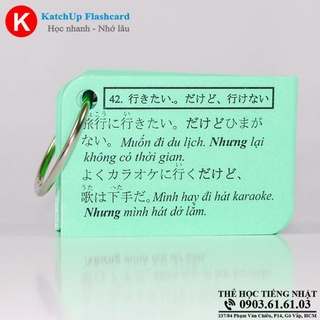 COMBO Flashcard Tiếng Nhật trung cấp N3 (Kanji, từ vựng, ngữ pháp)