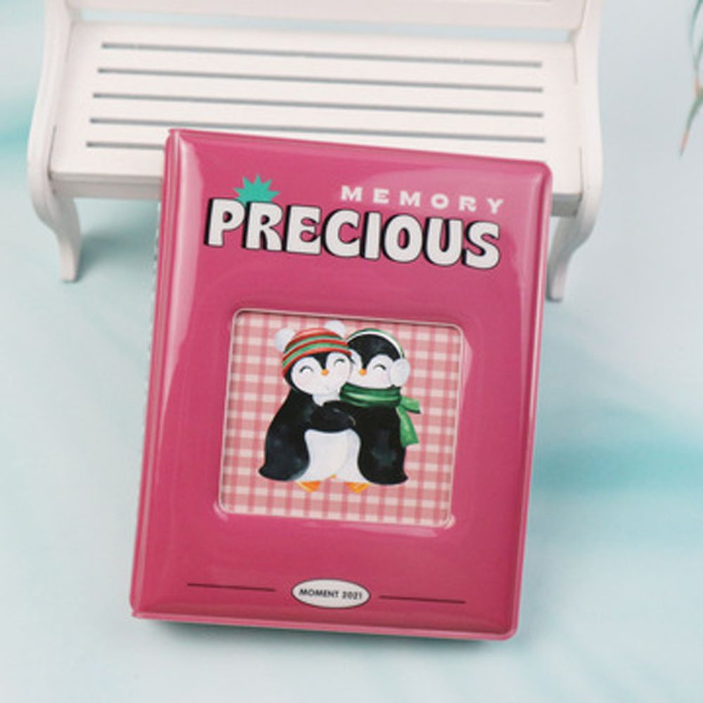 Cuốn album đựng ảnh/thẻ kích cỡ 14cm x 11.5cm kiểu dáng xinh xắn tiện dụng