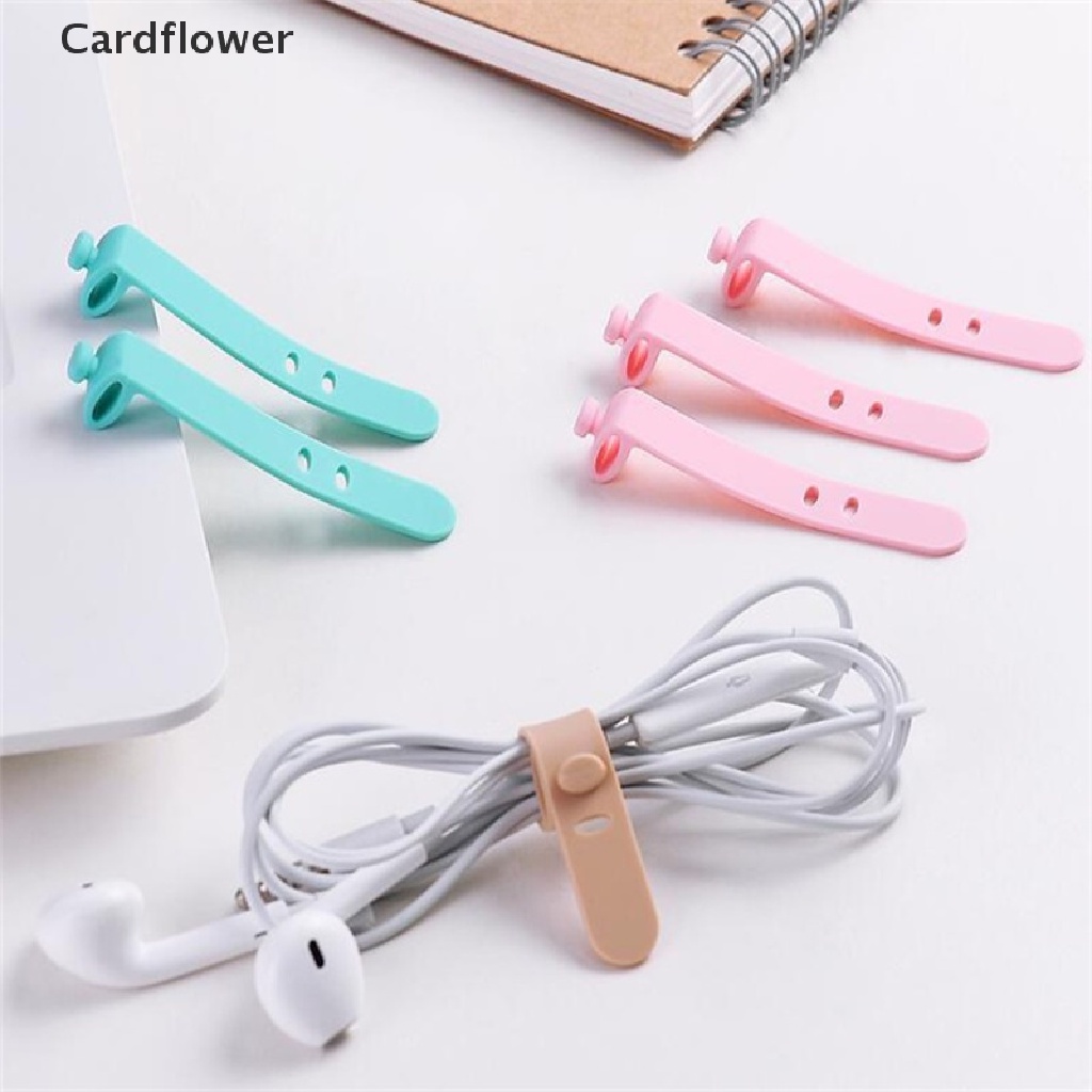 Dụng Cụ Cố Định Dây Cáp Sạc Điện Thoại Bằng Silicon Mới