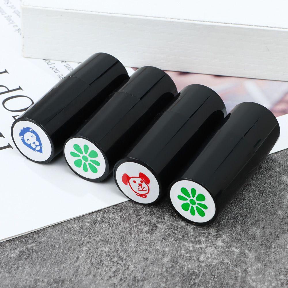 YNATURAL High Quality Golf Stamp Marker Plastic Mark Seal Golf Ball Stamper Quick-dry Multicolors Outdoor Sports Golfer Gift Golf Accessories