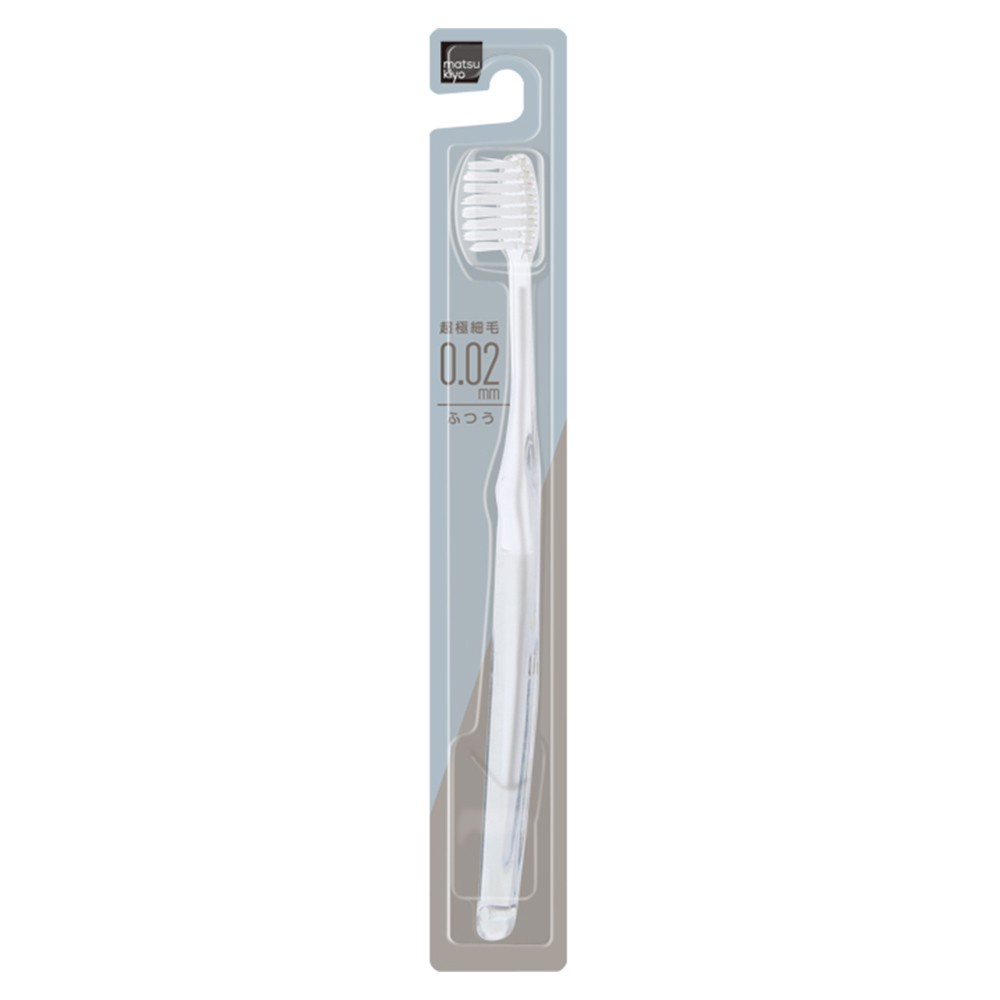 Bàn chải đánh răng siêu mịn với sợi lông 0.02mm siêu mảnh Matsukiyo loại thường có 4 màu,giao ngẫu nhiên[HSD:01/12/2022]