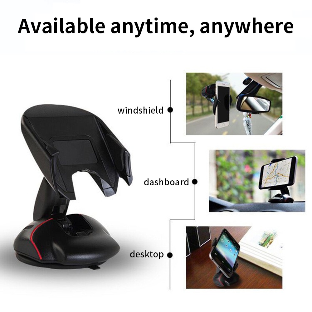 Giá Đỡ Điện Thoại Gắn Xe Hơi Xoay 360 Độ Tiện Dụng