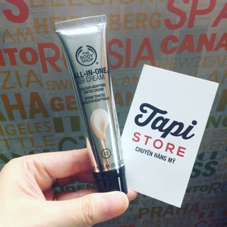 Kem nền the body shop all-in-one bb cream