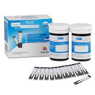 Que thử đường huyết Safe- Accu Sinocare (hộp 50 que)