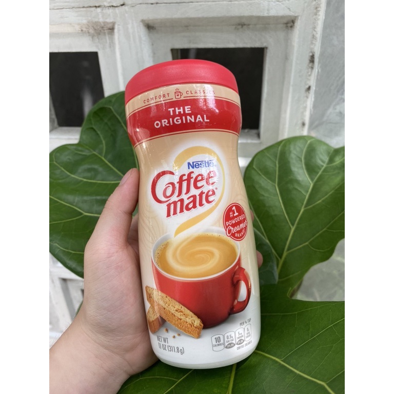 Nứớc/ Bột kem sữa Coffee Mate Nestle không đường ( sugar free) ăn kiêng, eat clean, keto, gymer
