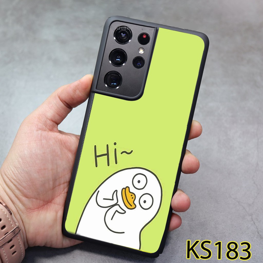 Ốp Samsung S21 - S21 FE -  S21 PLUS - S21 Ultra - Ốp lưng Samsung in hình chú vịt  siêu đẹp, độc, lạ