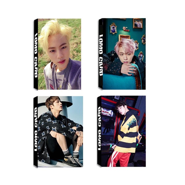 LOMO CARD Jhope RM Jin BTS