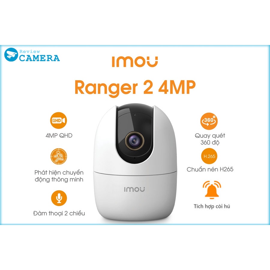 Camera IMou A42EP Ranger 2 (4MP, QHD) | BigBuy360 - bigbuy360.vn