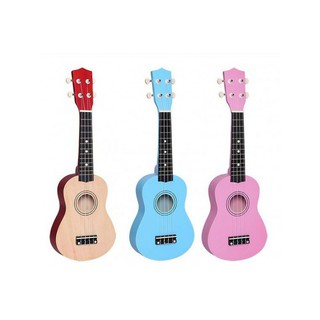 Đàn Ukulele soprano màu trơn khuyến mại (Có sẵn)