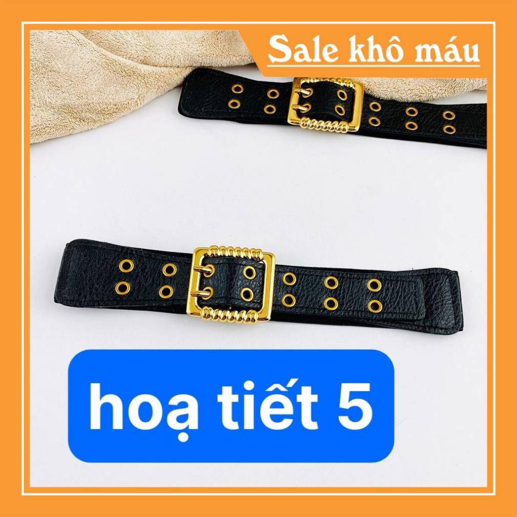 [Hot] Thắt lưng, dây nịt nữ mặc đầm váy siêu xinh nhiều họa tiết đẹp cao cấp - Thời Trang VADA - T02